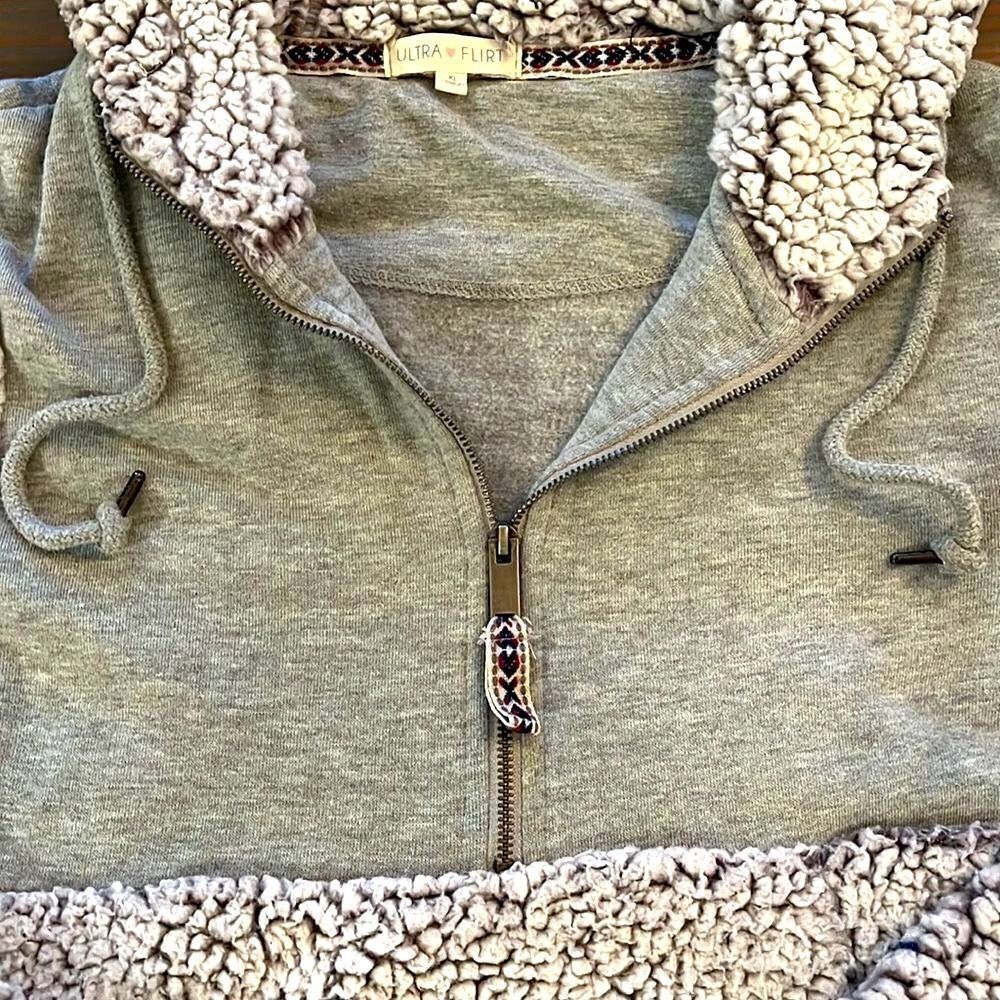 Girls Sherpa Hoodie